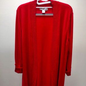 Laura Ashley - women's 3/4 length sleeve cardigan - L